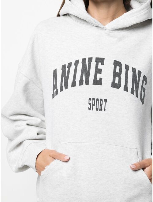 ANINE BING Harvey logo-print sweatshirt
