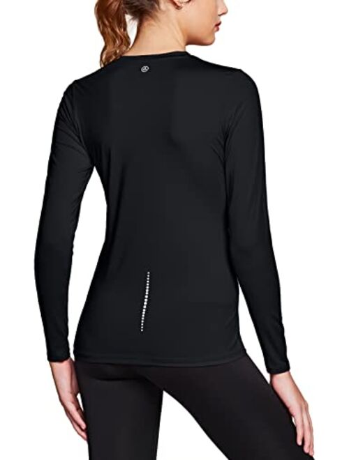 ATHLIO 2 or 3 Pack Women's UPF 50+ Long Sleeve Workout Shirts, UV Sun Protection Running Shirt, Dry Fit Athletic Tops