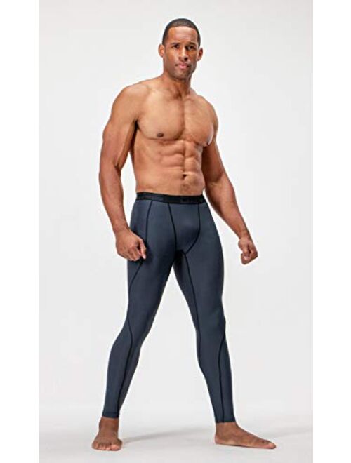 DEVOPS 2 or 3 Pack Men's Compression Pants Athletic Leggings with Pocket/Non-Pocket