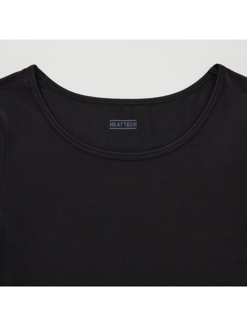 UNIQLO HEATTECH Scoop Neck Long-Sleeve T-Shirt