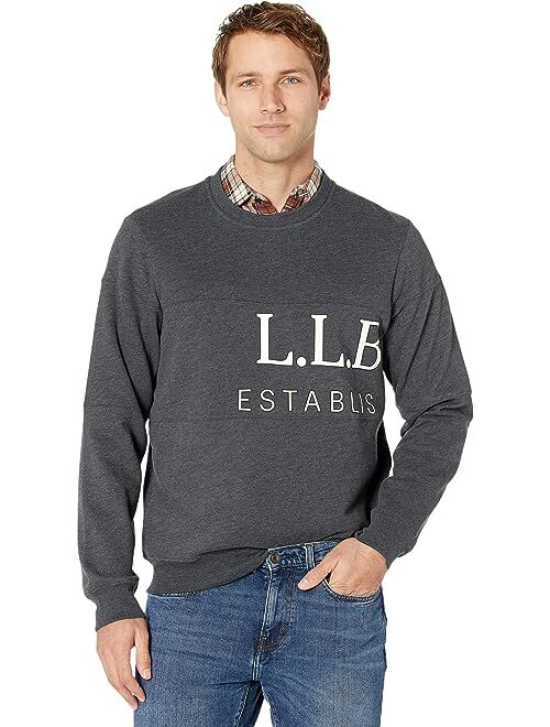 L.L.Bean 1912 Sweatshirt Crew Neck Graphic Regular