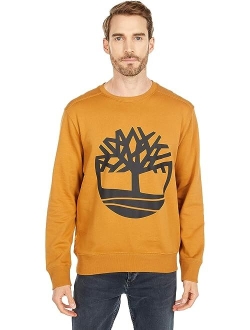 Core Tree Logo Crew Neck Sweatshirt Brushback