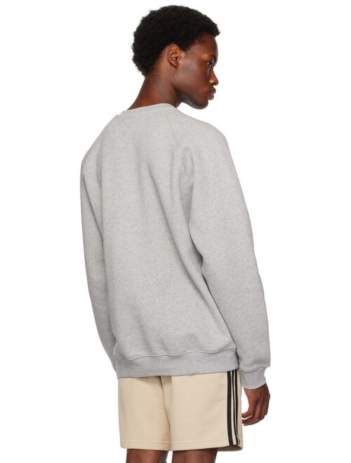 adidas Originals Gray Trefoil Essentials Sweatshirt