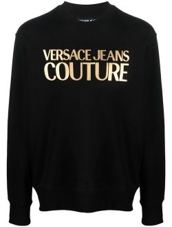 Jeans Couture logo-print cotton sweatshirt