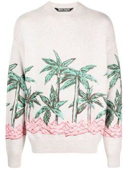 Palms Row-print sweatshirt