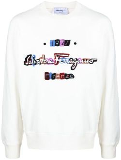 Felpa logo-print sweatshirt