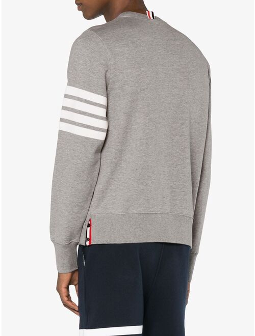 Thom Browne Engineered 4-Bar Jersey Sweatshirt