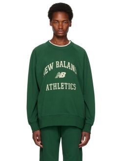 Green Athletics Varsity Sweatshirt