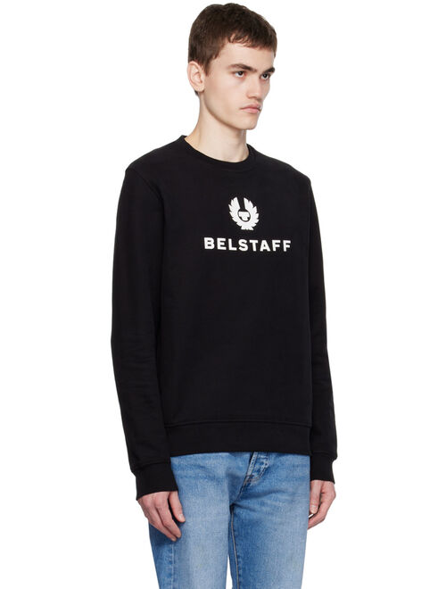 Belstaff Black Bonded Sweatshirt