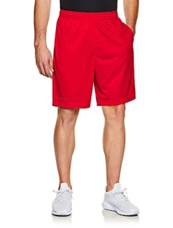 Men's Active Running Shorts, Gym Training Workout Shorts, Quick Dry Mesh Athletic Shorts with Pockets