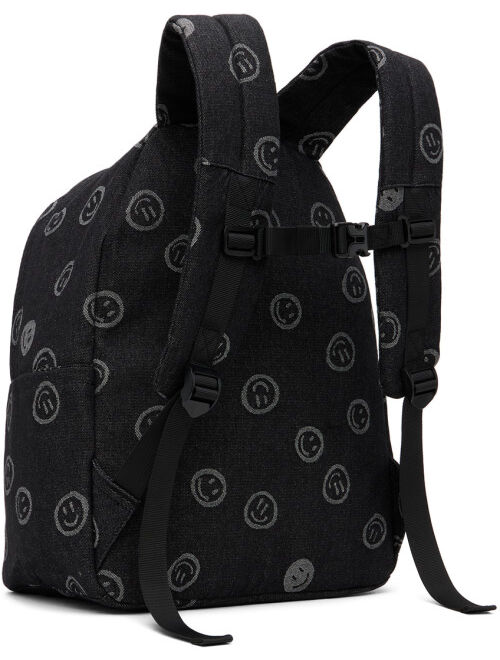 Molo Kids Black Mio Denim Backpack