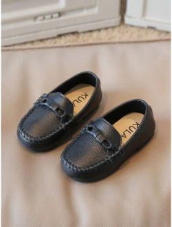 Shein Children's Simple And Comfortable Boys' Flat Shoes
