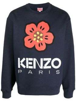 Boke Flower stretch-cotton sweatshirt