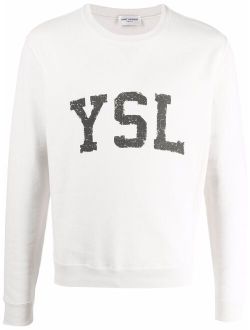 Saint Laurent logo-print sweatshirt
