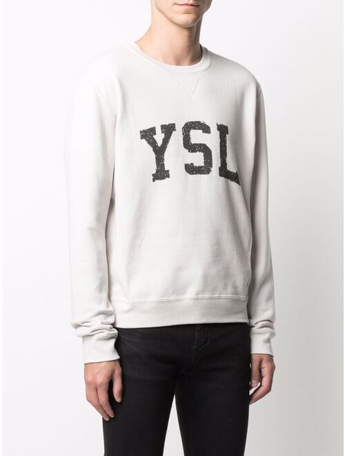 Yves Saint Laurent Saint Laurent logo-print sweatshirt