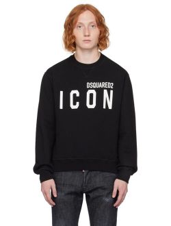 Black 'Be Icon' Cool Sweatshirt
