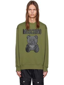 Green Teddy Bear Sweatshirt