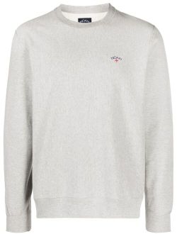 NOAH NY logo-embroidered jersey sweatshirt