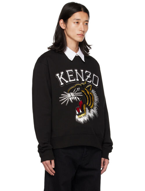 Black Kenzo Paris Jungle Tiger Sweatshirt