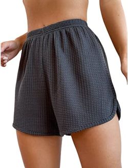 Women's Casual Track Shorts High Waisted Workout Running Yoga Sweat Shorts