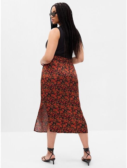 Gap Floral Midi Skirt
