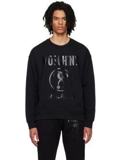 Black Double Question Mark Sweatshirt