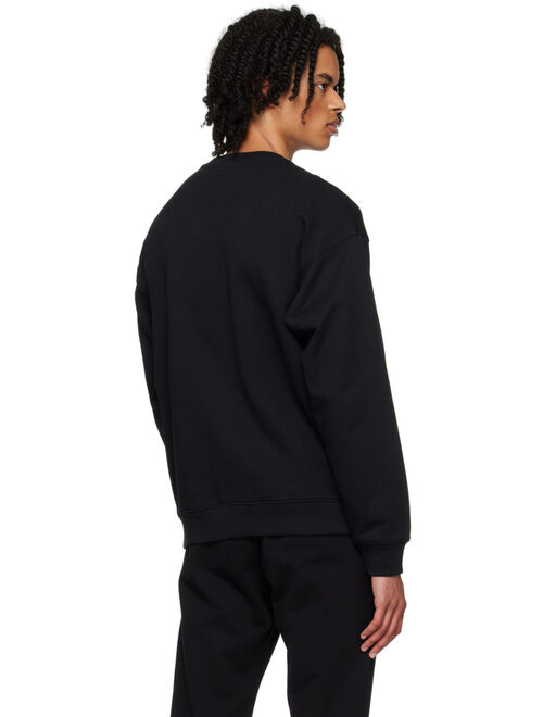 Moschino Black Double Question Mark Sweatshirt