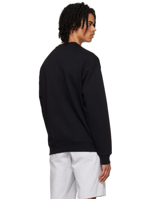 Moschino Black Double Question Mark Sweatshirt