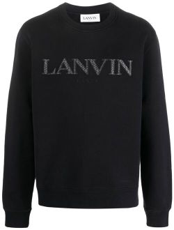 Lanvin embroidered-logo sweatshirt