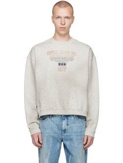 USA Gray Crewneck Sweatshirt