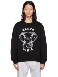 Black Kenzo Paris 'Kenzo Elephant' Sweatshirt