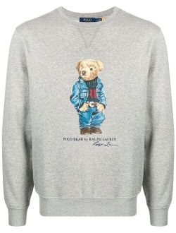 Denim Polo Bear sweatshirt