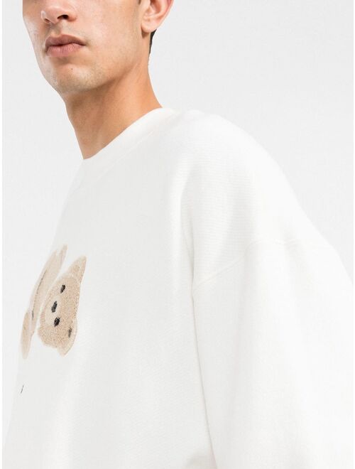 Palm Angels bear-print sweatshirt