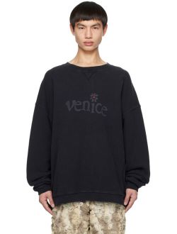 ERL Black 'Venice' Sweatshirt