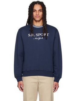 Blue 'S.R. Sport' Sweatshirt