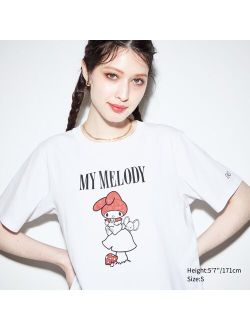 Sanrio Characters: Kuromi & My Melody UT (Short-Sleeve Graphic T-Shirt)