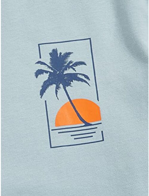 SOLY HUX Mens Summer Graphic T Shirts Short Sleeve Casual Tees Top