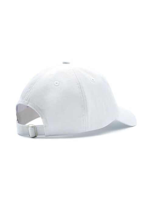 Sporty & Rich Crest-embroidered cotton cap