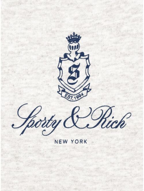 Sporty & Rich Vendome logo-print sweatpants