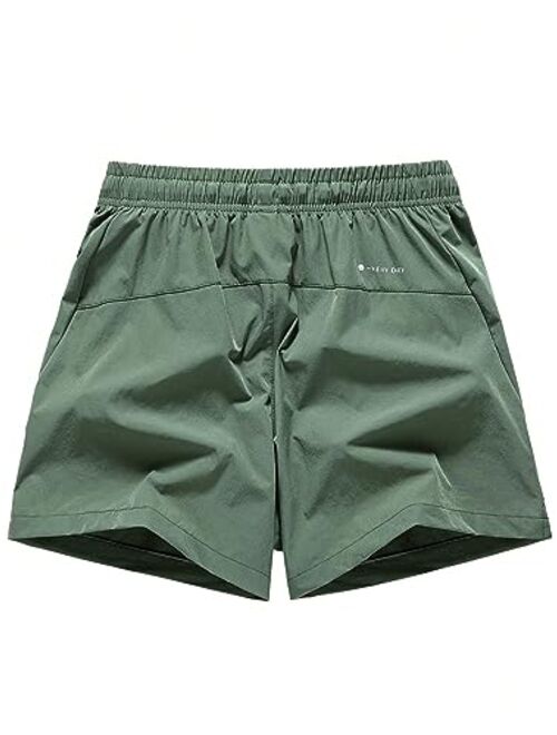 SOLY HUX Men's Quick Dry Swim Trunks Board Shorts Bathing Suits Swimsuit Beach Shorts with Pockets