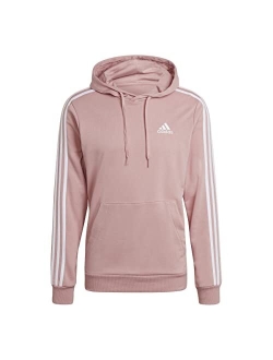 Essentials French Terry 3-Stripes Pullover Hoodie