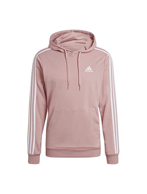 adidas Essentials French Terry 3-Stripes Pullover Hoodie
