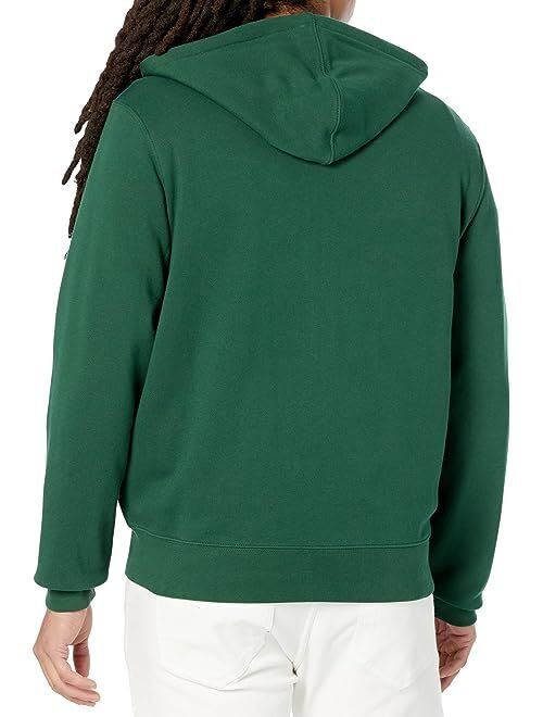 Lacoste Long Sleeve Classic Fit Full Zip Graphic Hoodie