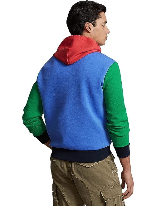 Polo Ralph Lauren Color-Blocked Double-Knit Hoodie