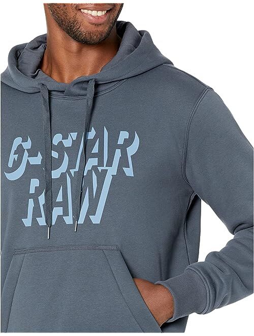 G-Star Retro Shadow Logo Hooded Sweatshirt