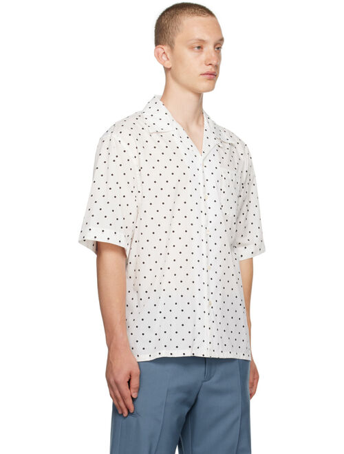 MARNI White Polka Dot Shirt