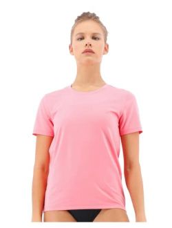 Women's Short Sleeve Sun Protection Performance T-Shirt UPF 50