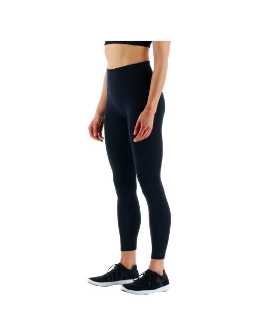 TYR Women's High-Rise Cropped Athletic Performance Workout Leggings