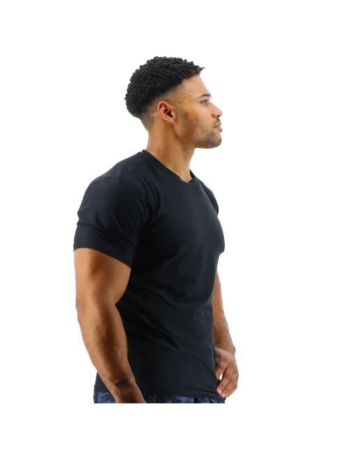 TYR Men's Athletic Performance Workout Airtec Short Sleeve Tee