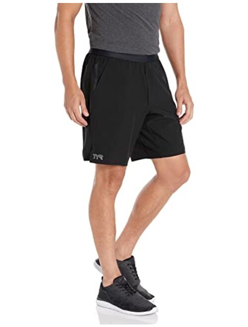 TYR Men's Athletic Performance Workout Lined Short 9"